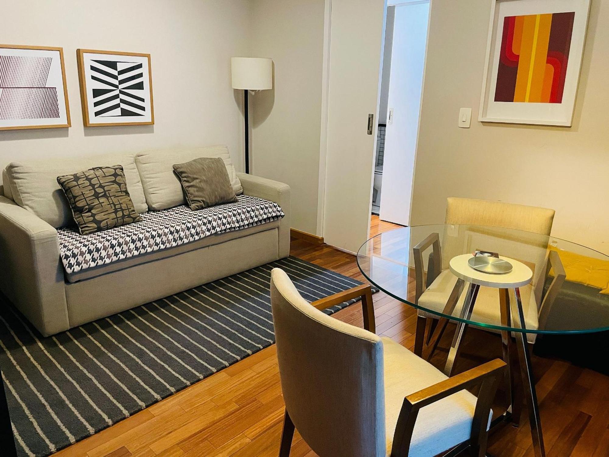 Morada Estanconfor Berrini - Flat Em Hotel Premium No Brooklin 圣保罗 外观 照片