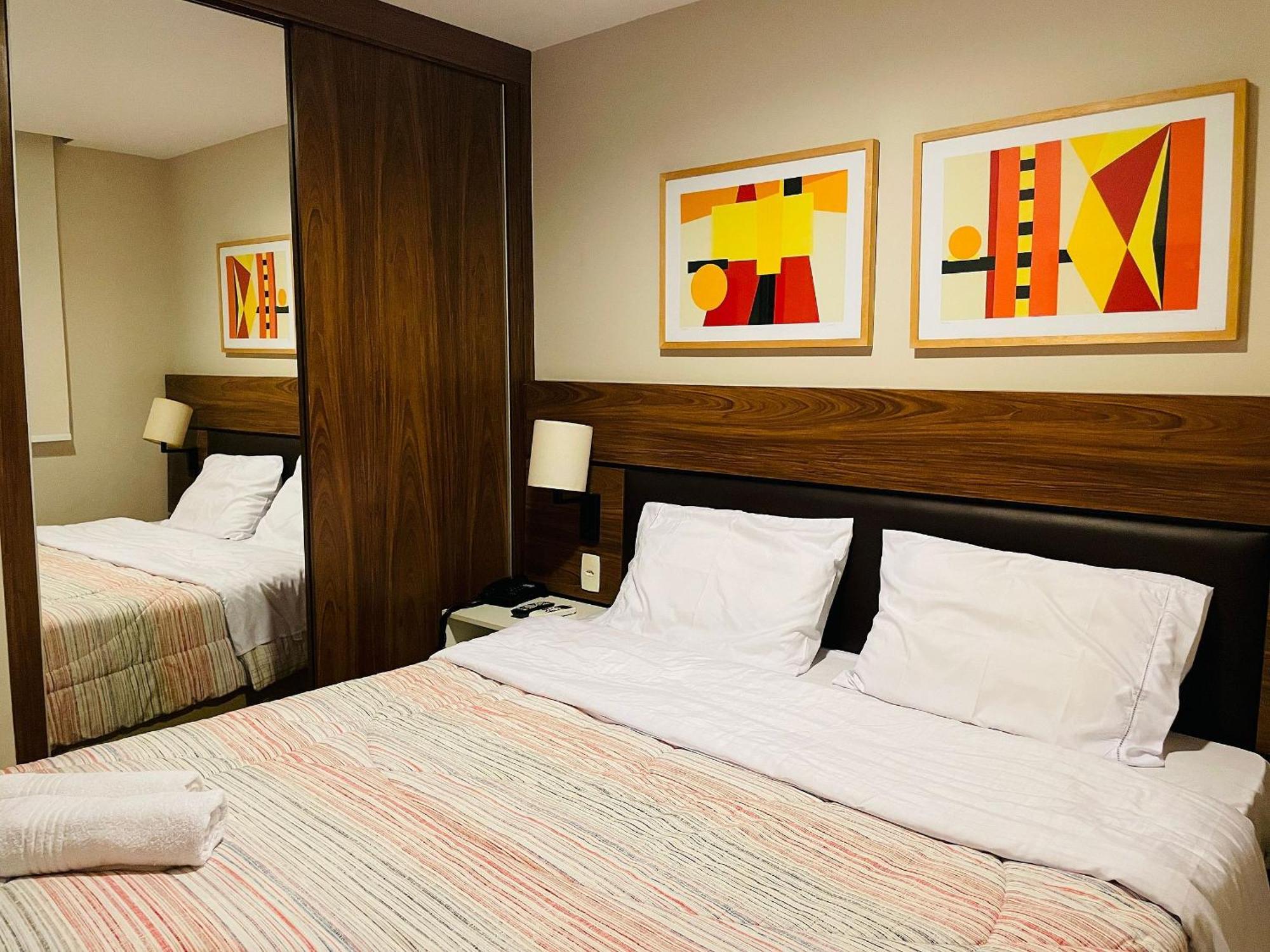 Morada Estanconfor Berrini - Flat Em Hotel Premium No Brooklin 圣保罗 外观 照片